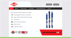 Desktop Screenshot of ellenpumps.com
